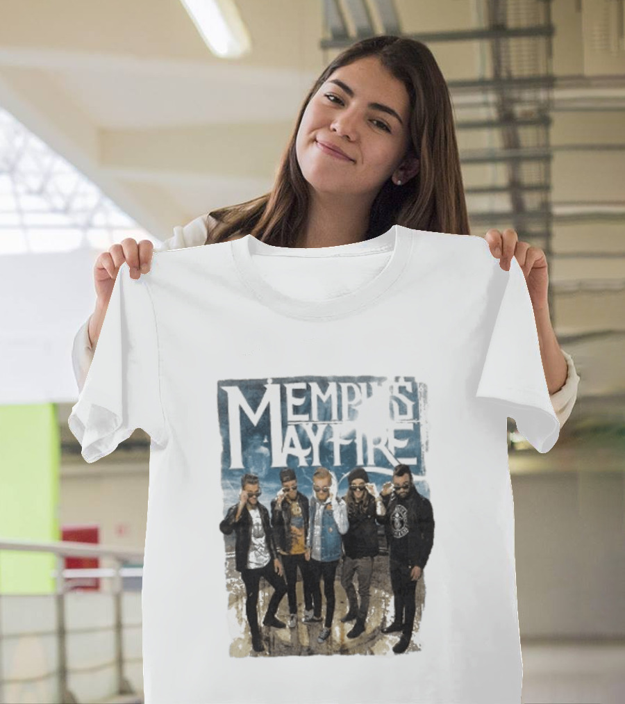 Memphis May Fire Band Sunglasses T-Shirt