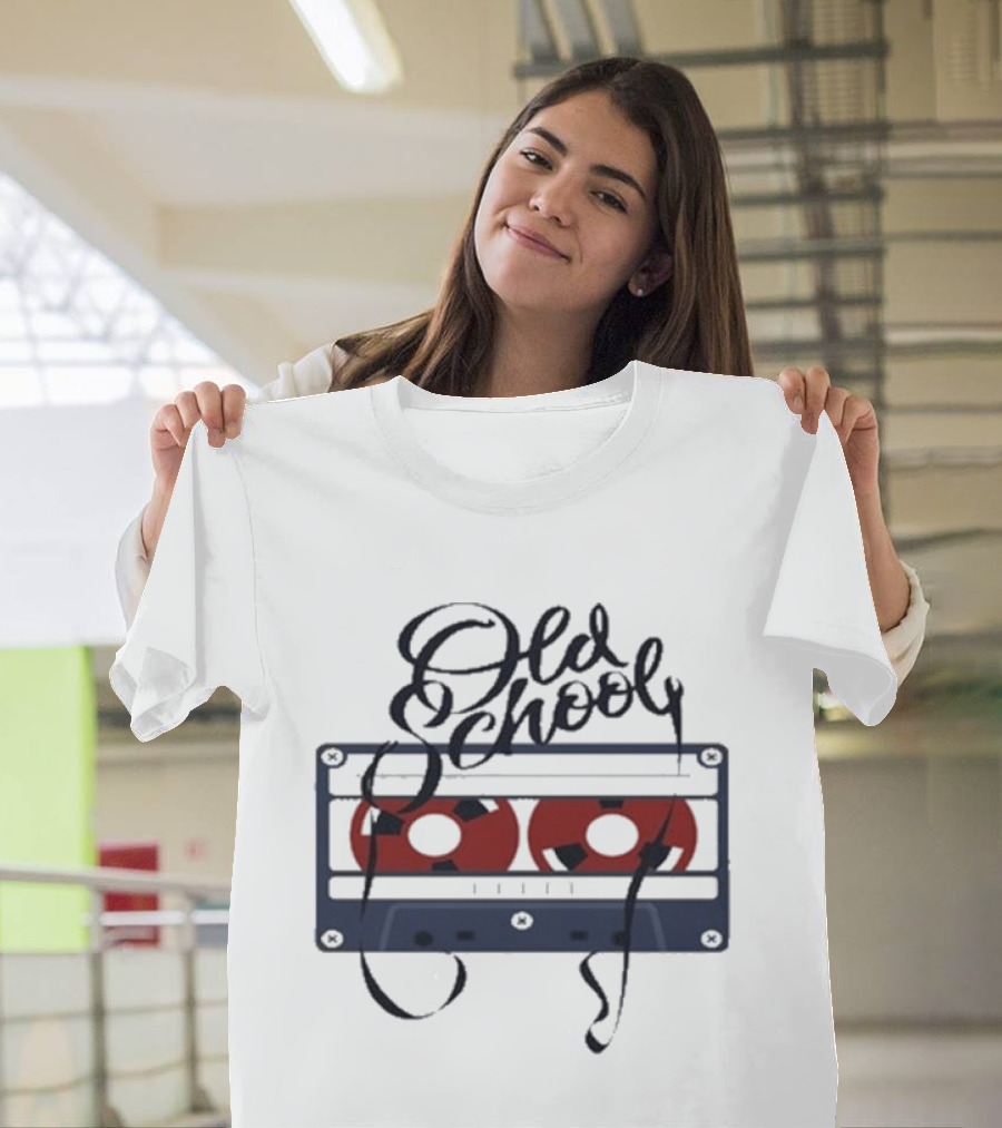 Old School Cassette Tape Vintage 80s 90s T-Shirt