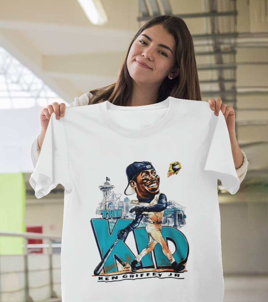 Ken Griffey Jr. The Kid Seattle Baseball Legend T-Shirt