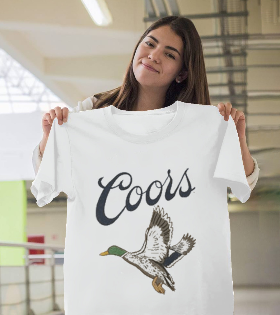 Coors Mallard By Tyler Kingston With Brass Tacks T-Shirt