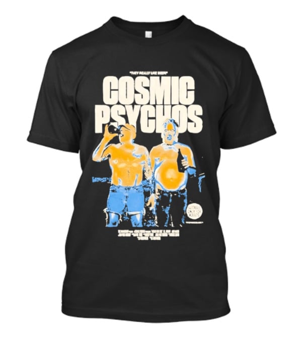 Cosmic Psychos I Really Like Beer Tour 2013 Australia T-Shirt