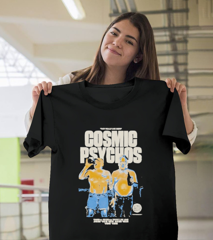 Cosmic Psychos I Really Like Beer Tour 2013 Australia T-Shirt