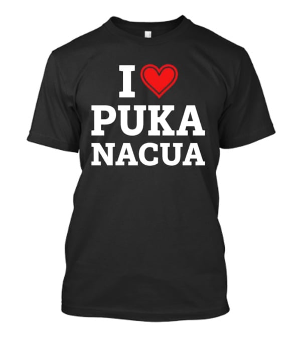 I Love Puka Nacua Enthusiast Supporters Fan Favorite T-Shirt