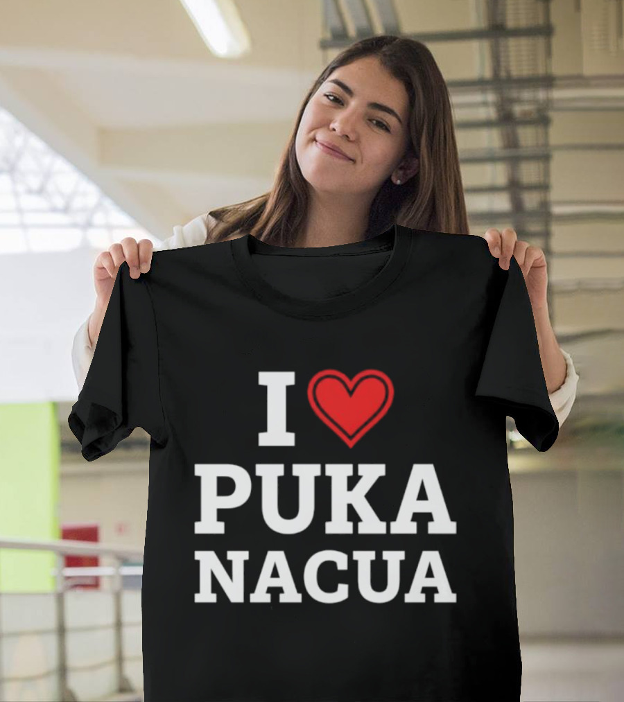 I Love Puka Nacua Enthusiast Supporters Fan Favorite T-Shirt