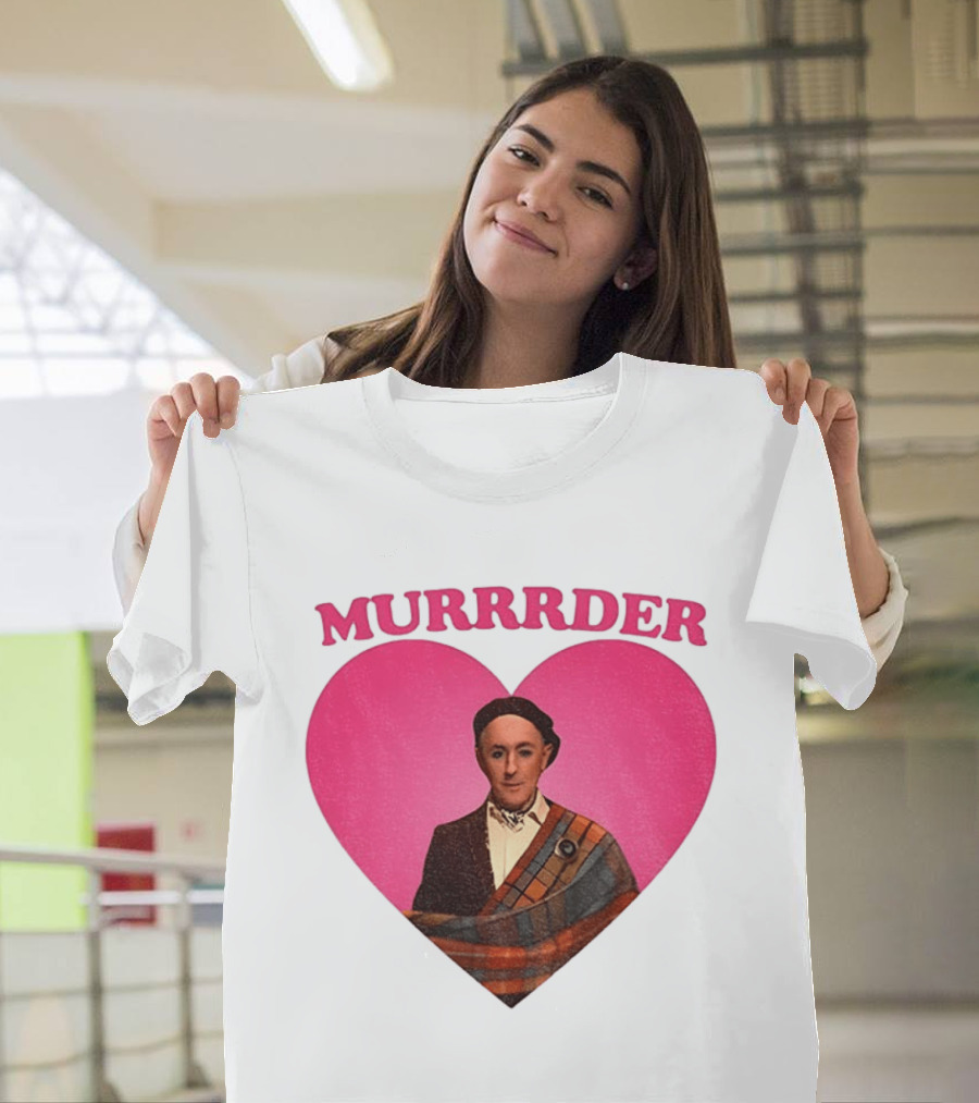 Alan Cumming Murrrder Heart Pink Love The Traitors TV Show T-Shirt