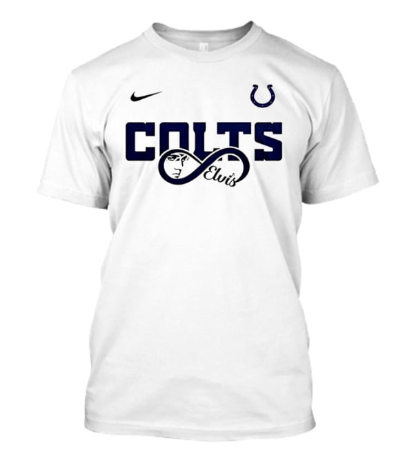 Nike Indianapolis Colts Elvis Presley Infinity Colts T-Shirt