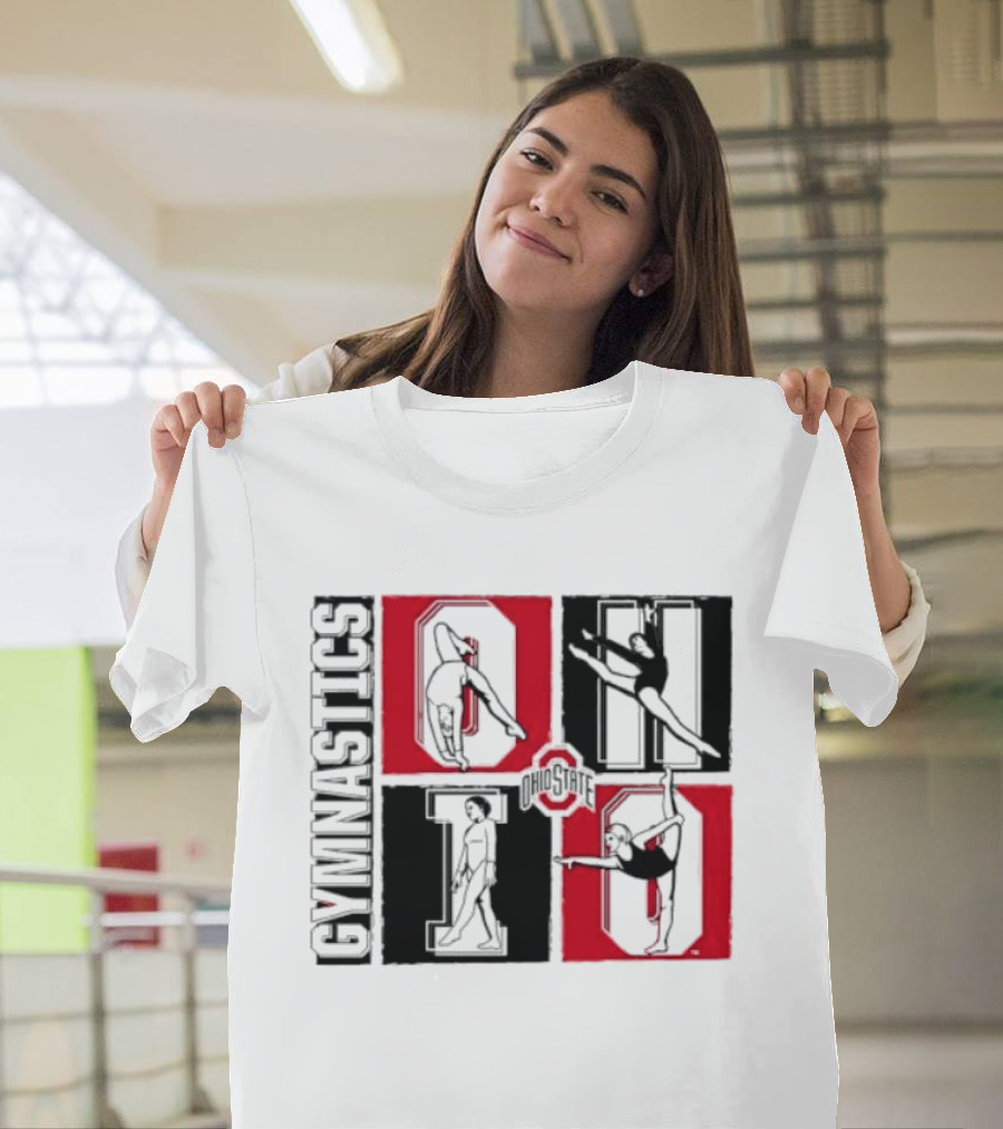 Ohio State Buckeyes Gymnastics OHIO Athlete T-Shirt