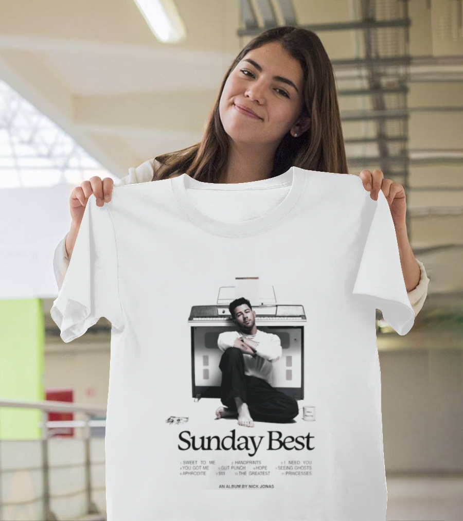 Sunday Best Nick Jonas Tracklist T-Shirt