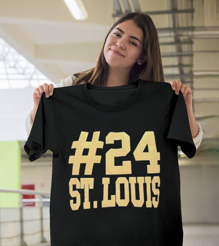 #24 St. Louis Sports Team Jersey T-Shirt