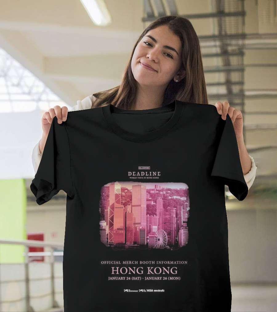 BLACKPINK World Tour Pop Up Store Hong Kong January 24 26 2026 T-Shirt