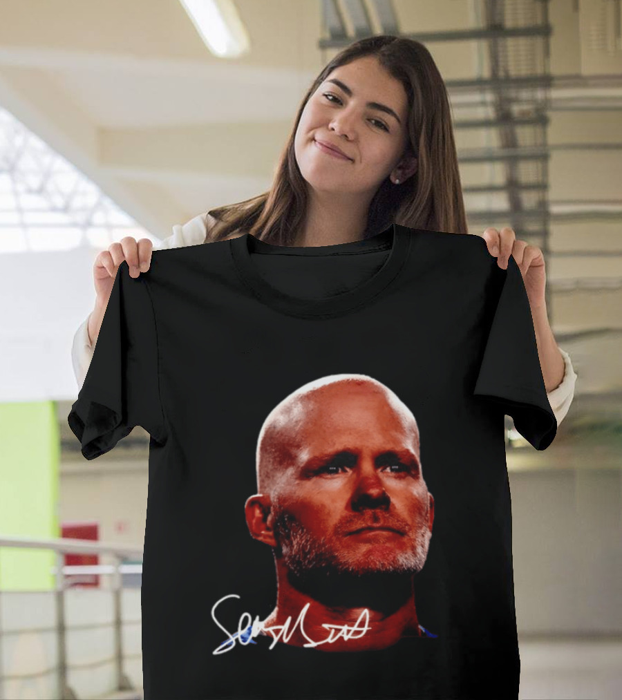 Sean McDermott Oversized Heavyweight Face Signature T-Shirt