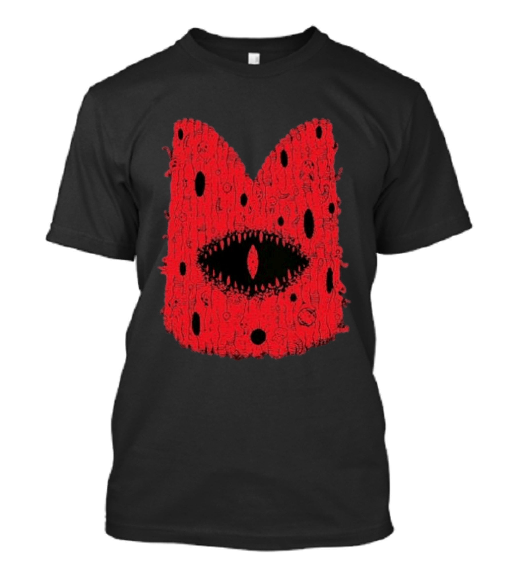 Cult Of The Lamb Rot Crown Red Eyed T-Shirt