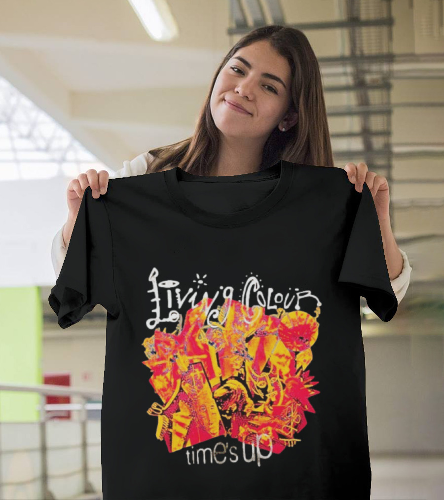 Living Colour Time's Up Vibrant Energy Duotone T-Shirt