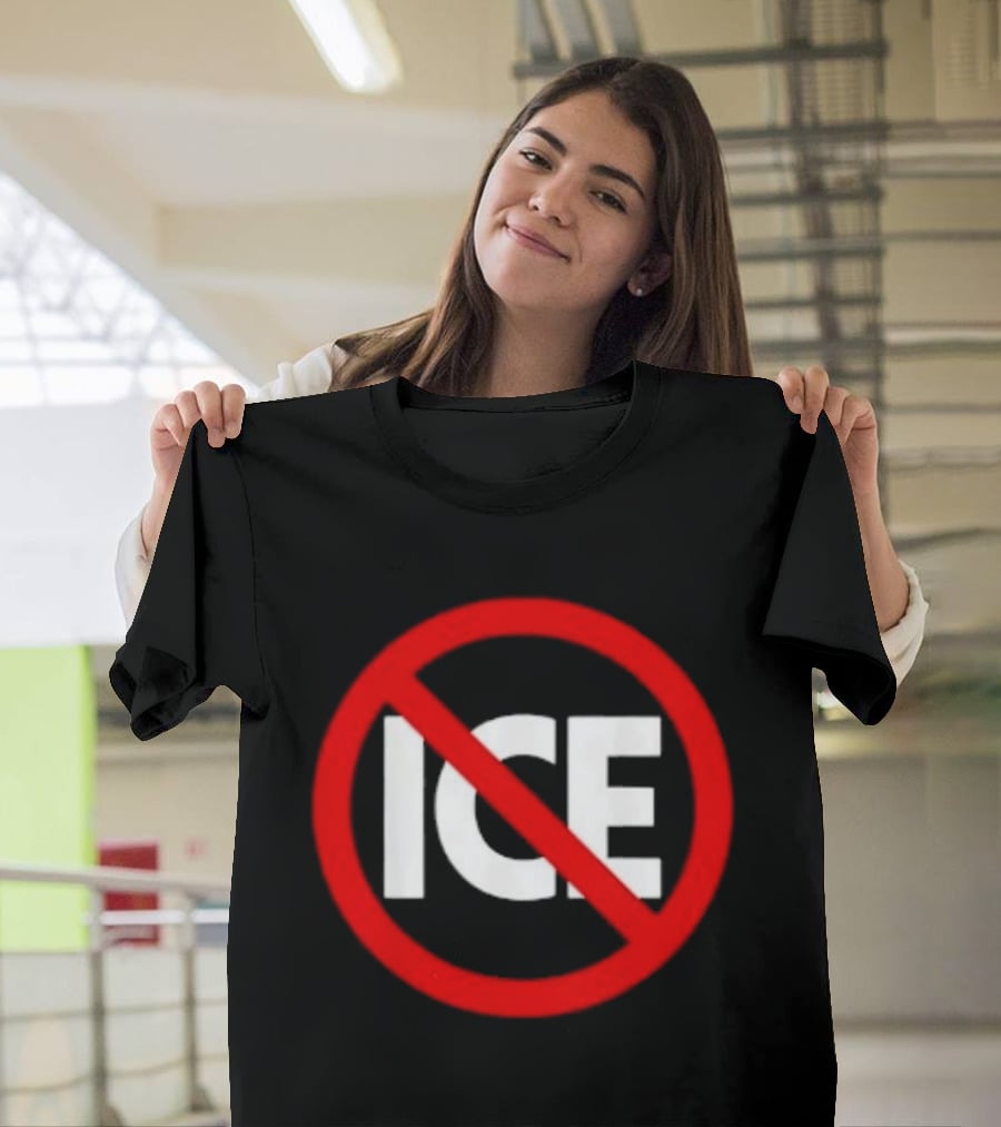 Trending No ICE Symbol Stop ICE Out T-Shirt