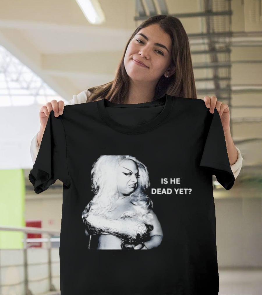 Is He Dead Yet Subtle FDT Protest T-Shirt