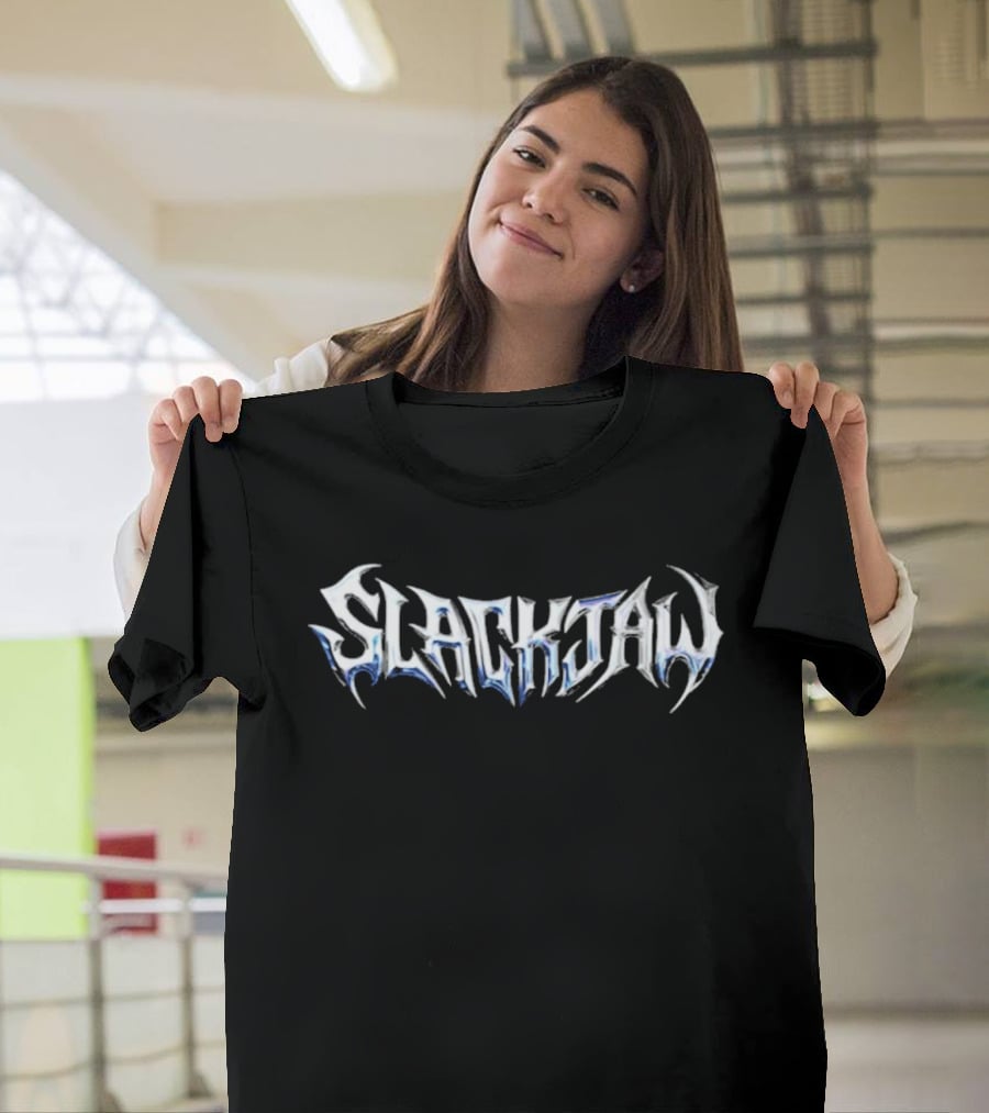 Slackjaw Chrome Metal Band T-Shirt