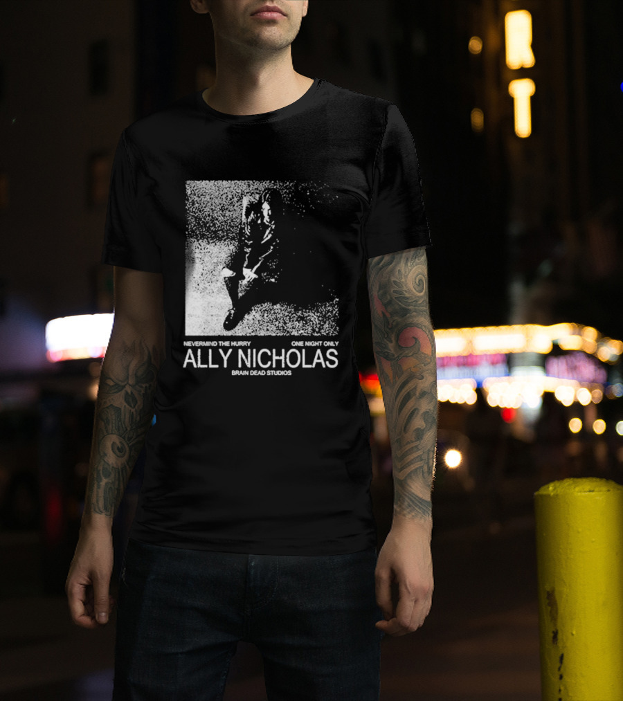 Ally Nicholas Slipknotshorty Unmasked The Expert Brown Group Records T-Shirt
