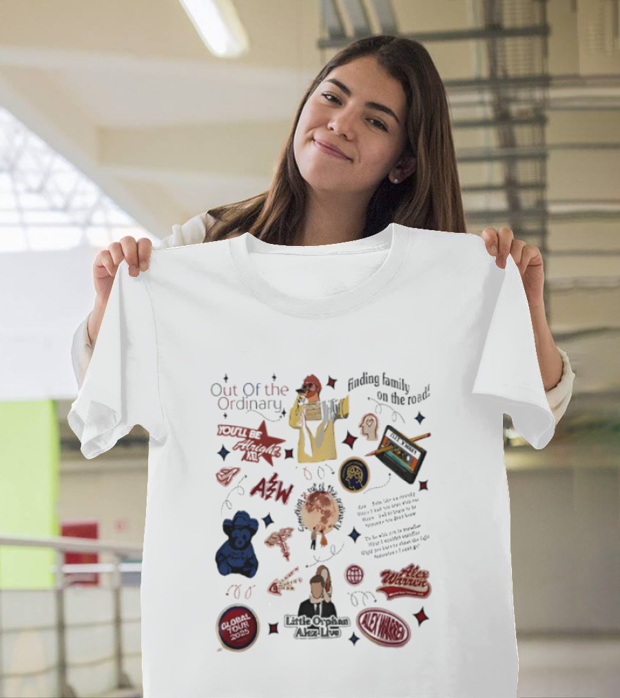 Out Of The Ordinary Finding Family On The Road Alex Warren Little Orphan T-Shirt