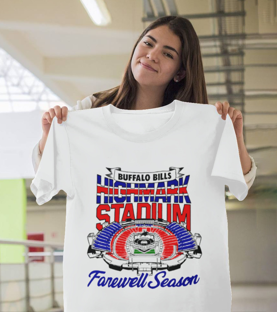 Buffalo Bills Highmark Stadium Farewell Season T-Shirt