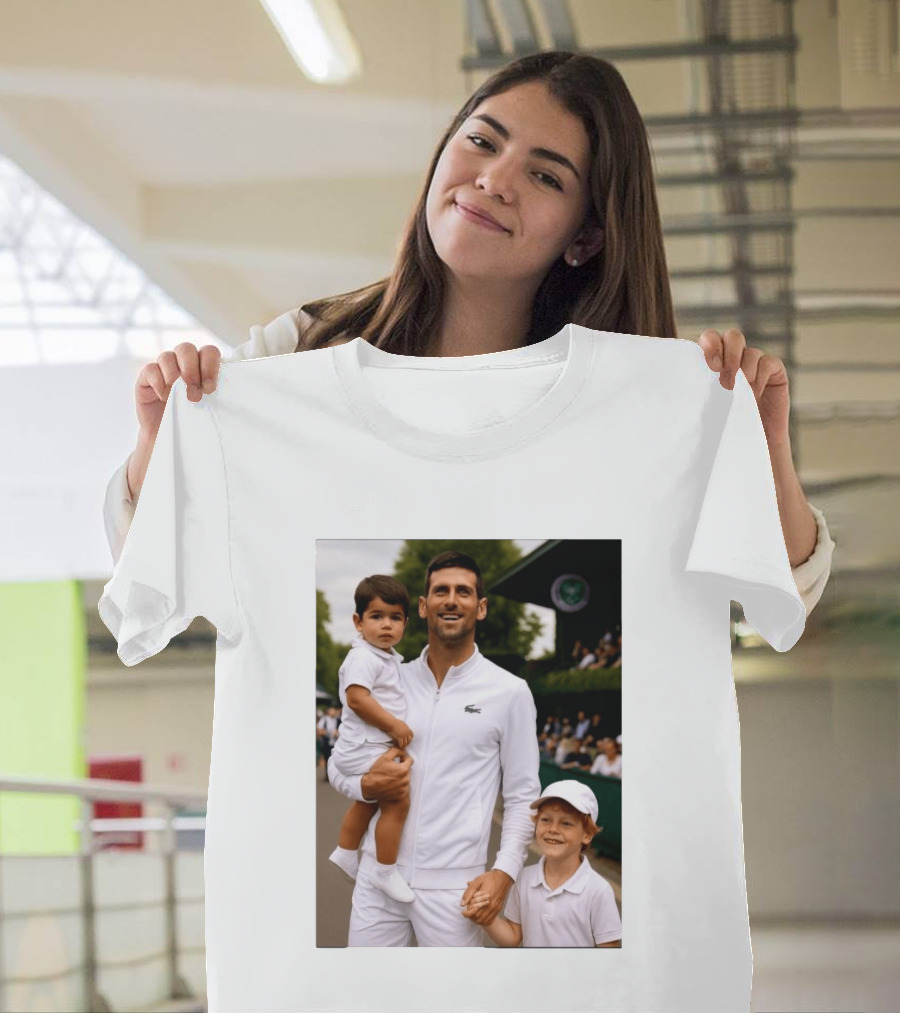 Djokovic Alcaraz And Jannik Kid Australian Open T-Shirt