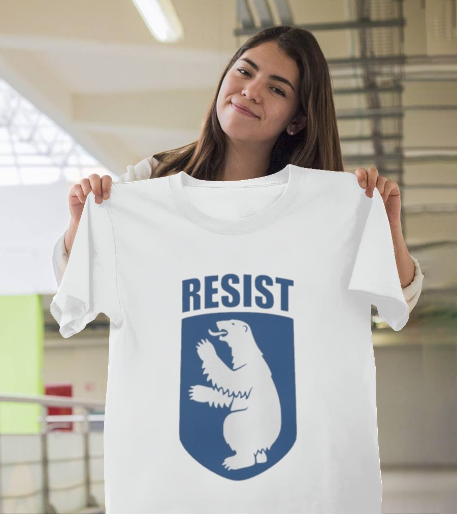 Resist Greenland Polar Bear Shield T-Shirt