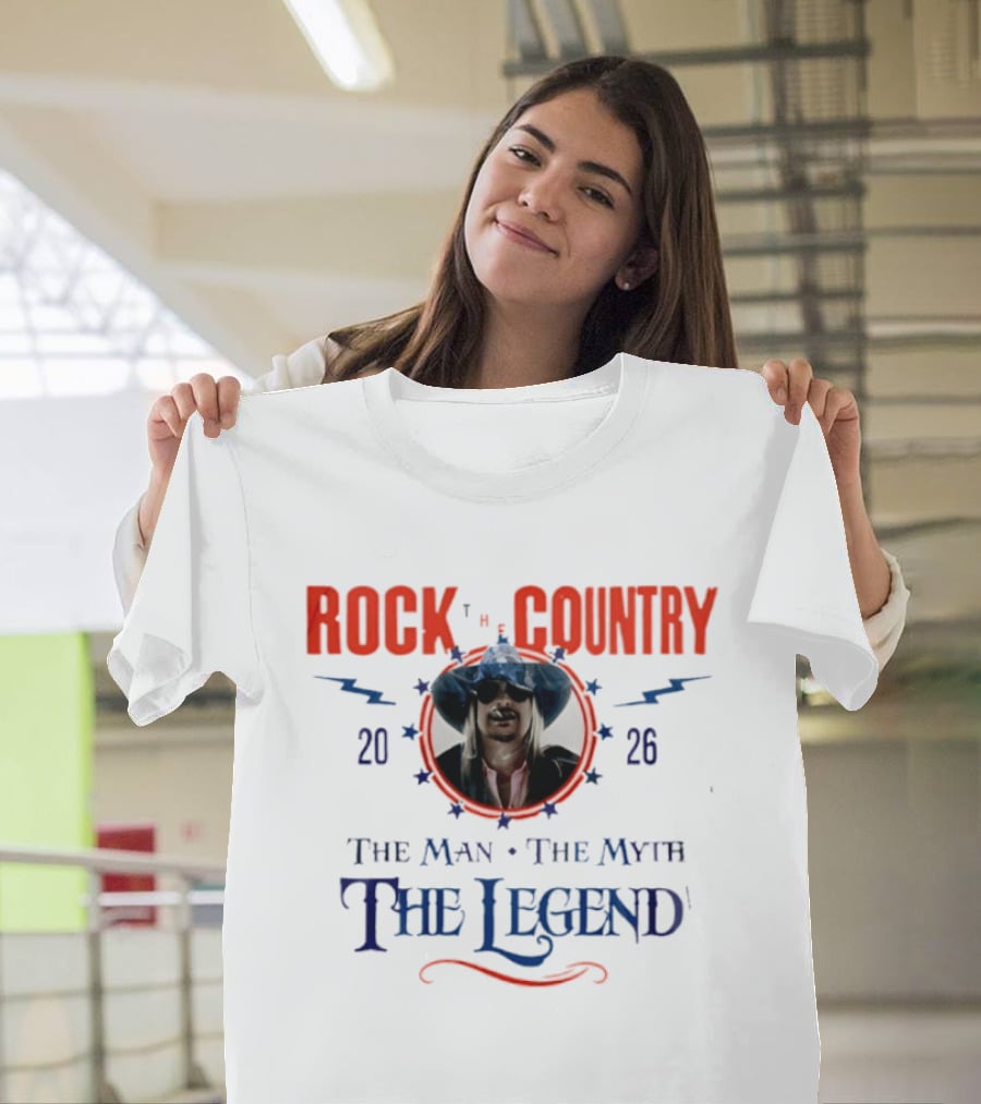 Kid Rock The Man The Myth The Legend Rock Country 2026 T-Shirt