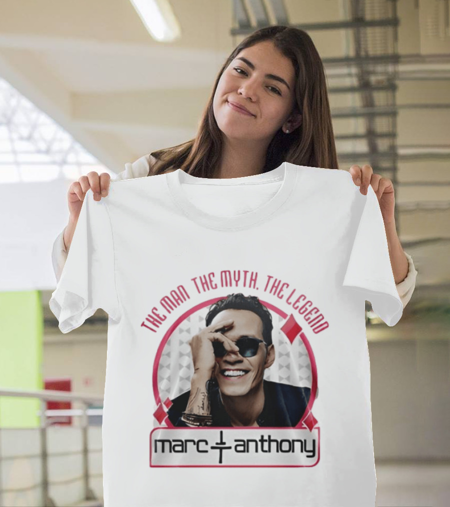 The Man The Myth The Legend Marc Anthony Vegas My Way Vivir Mi Vida 2026 T-Shirt