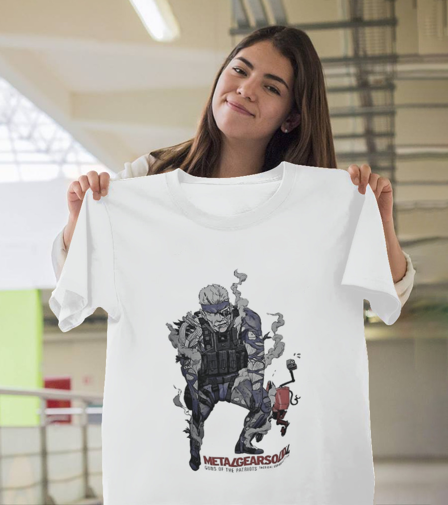 Metal Gear Solid 4 Guns Of The Patriots Tactical Espionage Action T-Shirt