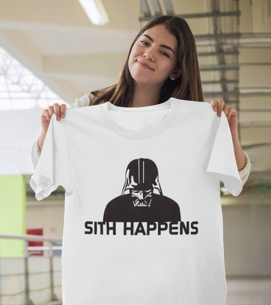 Star Wars Darth Vader Sith Happens T-Shirt