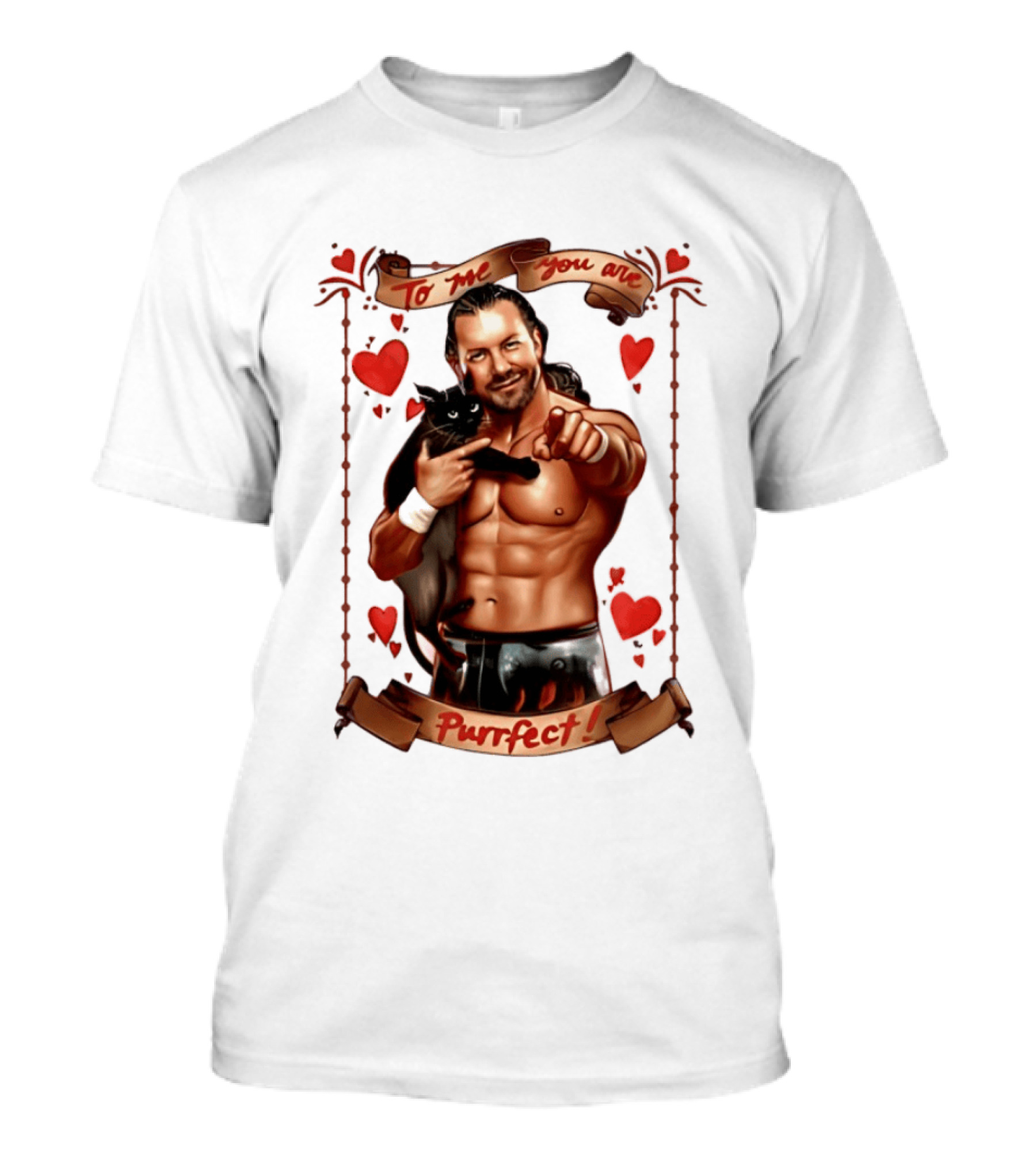 To Me You Are Purrfect Kenny Omega Valentine's Day Series T-Shirt