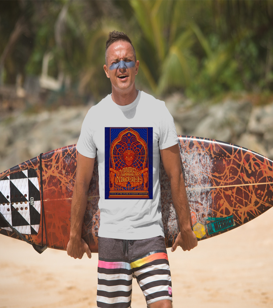 Umphrey's McGee Madison WI The Sylvee Jan 23 2026 Psychedelic T-Shirt