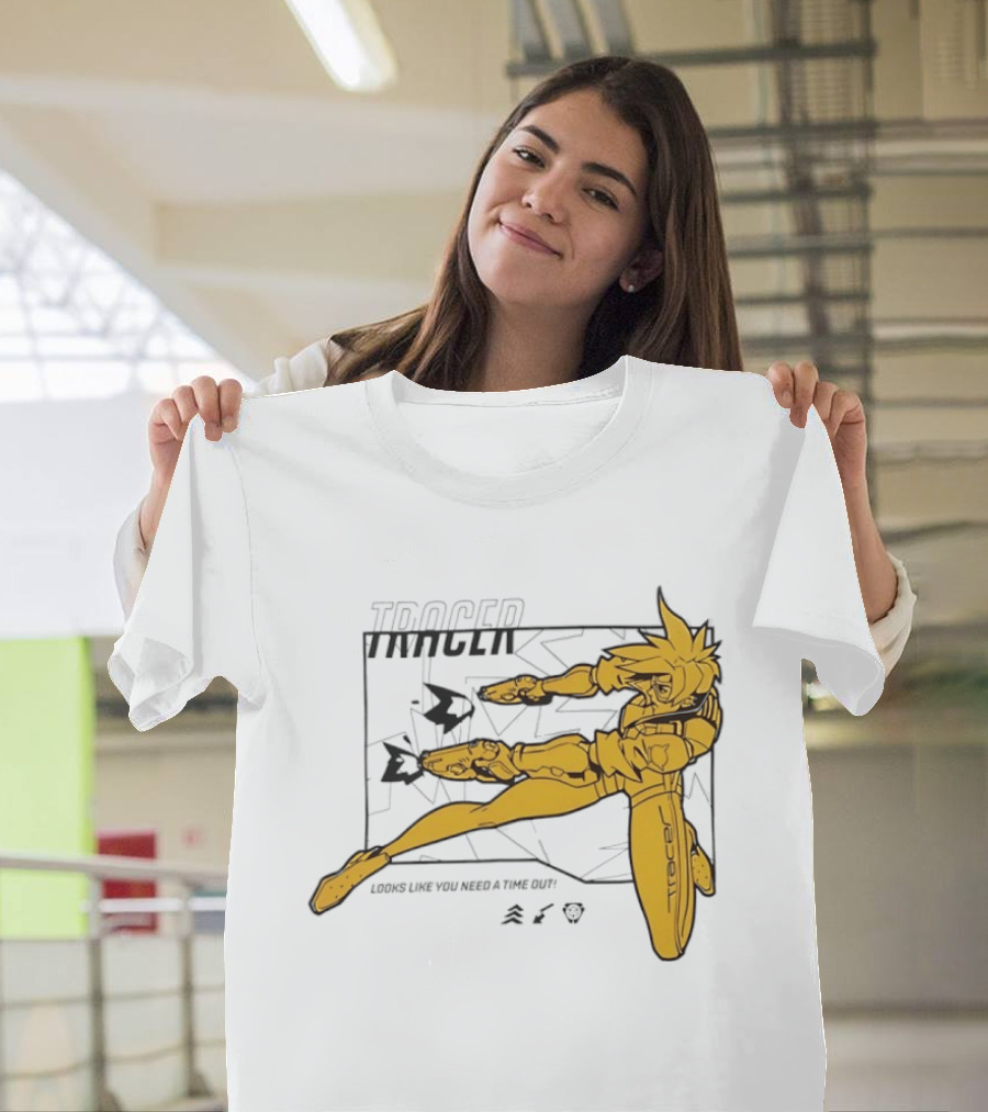 Tracer Over Looks Like You Need A Time Out T-Shirt