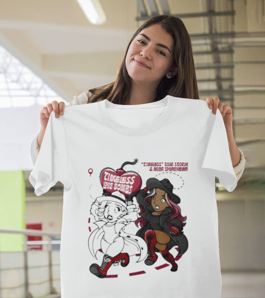 Timeless Love Bombs Bombing Run Retro Style Fashion T-Shirt