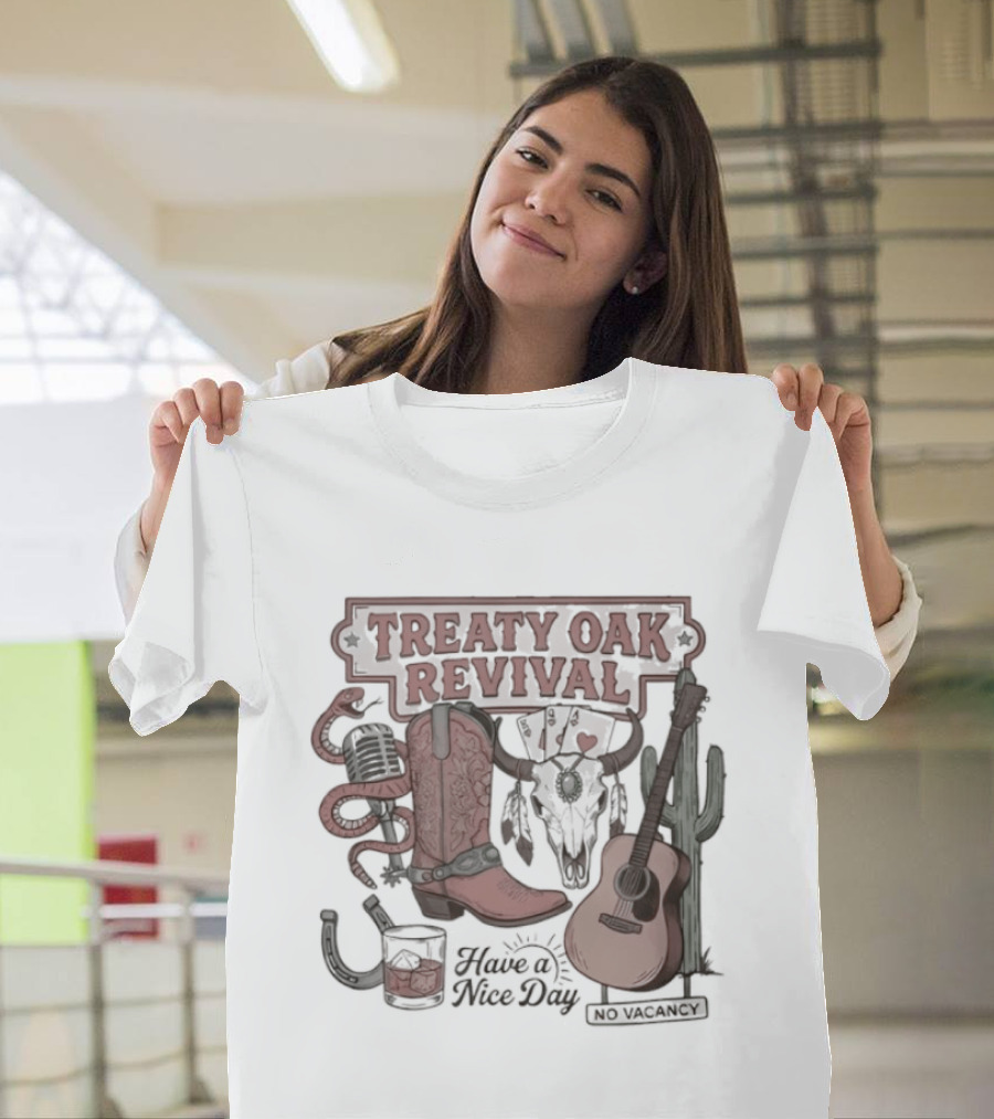 Treaty Oak Revival Western Cowboy Music New Day T-Shirt