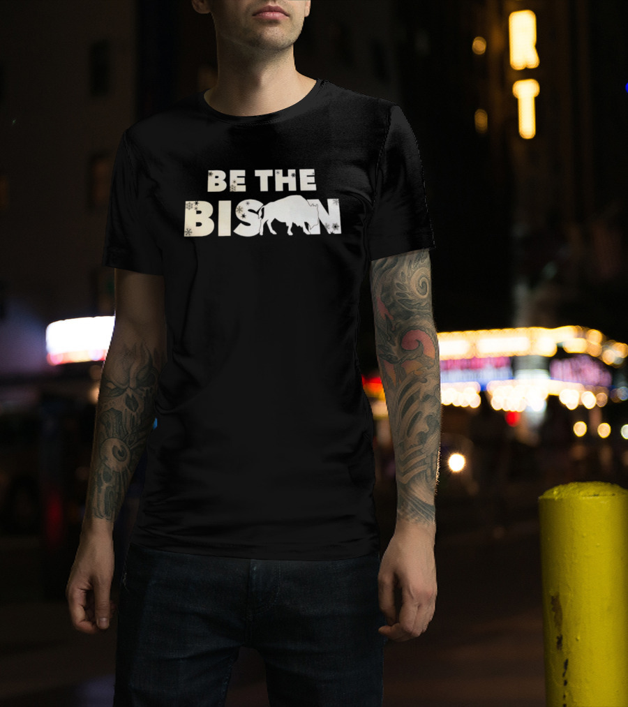 Be The Bison Christmas T-Shirt