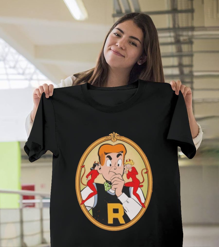 Betty And Veronica Devils Archie Comics Vintage Cartoon Characters T-Shirt