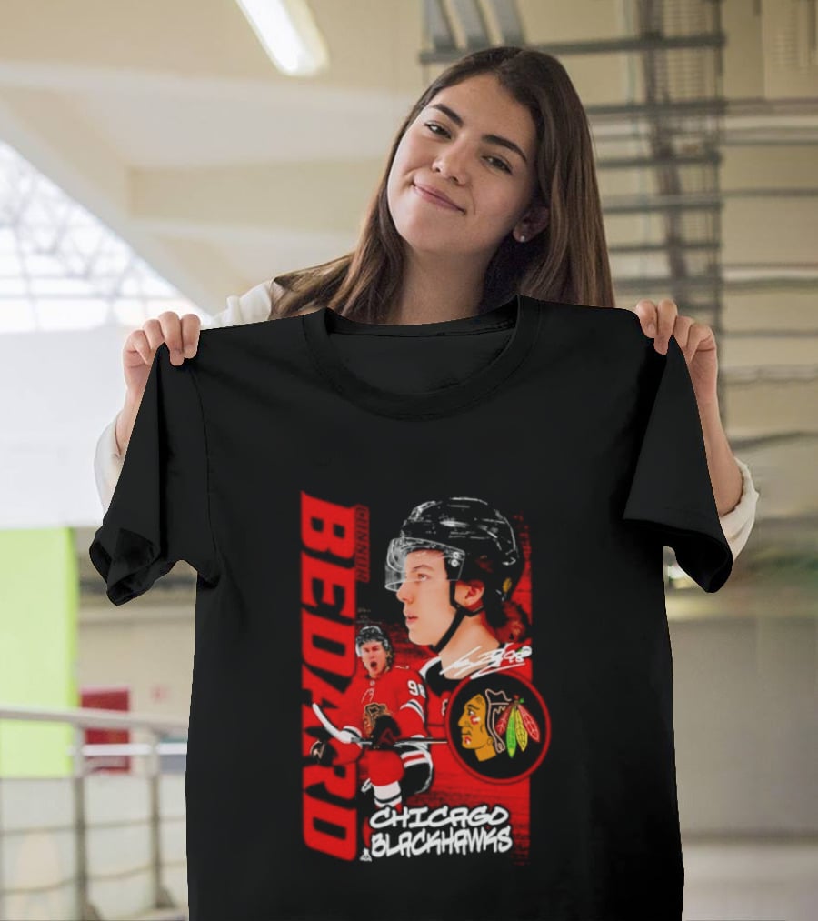 Connor Bedard Chicago Blackhawks Hockey Bedard T-Shirt