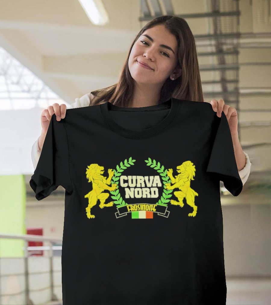 Curva Nord Frosinone Italy Flag Lions T-Shirt