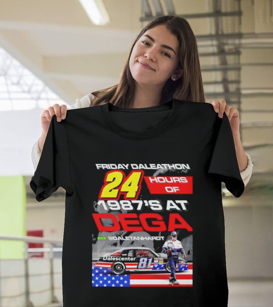 Friday Daleathon 24 Hours Of 1987's Race At Dega @DaleTanhardt 81 T-Shirt
