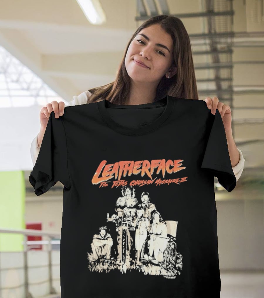Leatherface The Texas Chainsaw Massacre III Horror Movie Fan Collectible T-Shirt