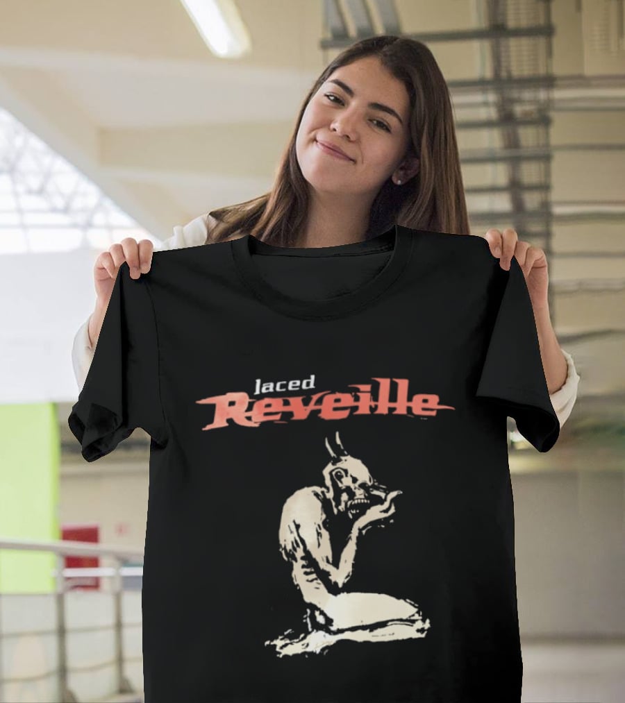 Laced Reveille Devil Figure Image T-Shirt