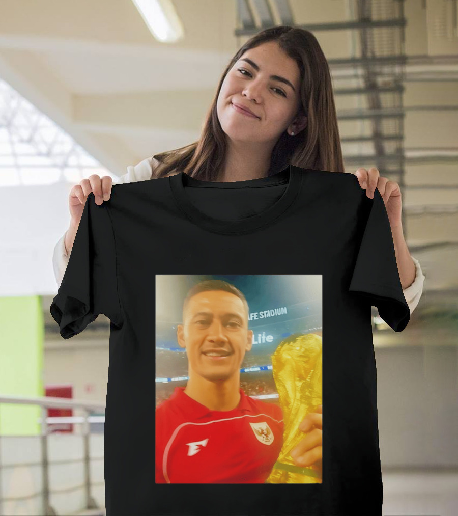 Life Stadium Álex Grimaldo Bundesliga Trophy Event Image T-Shirt