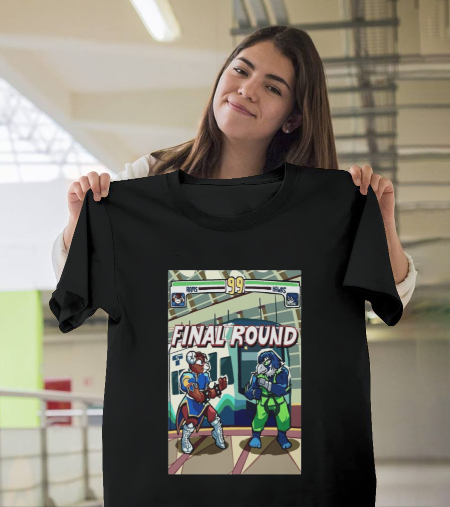 Seattle Seahawks Vs Los Angeles Rams Final Round Lumen Field Seattle WA Jan 25 2026 T-Shirt