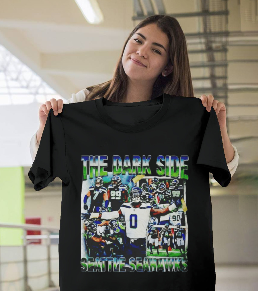 The Dark Side Seattle Seahawks Football Game Day Defense T-Shirt