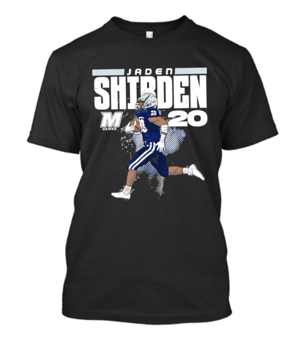 Jaden Shirden Monmouth NCAA Football 20 T-Shirt