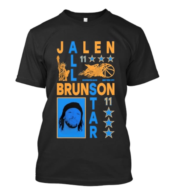 Jalen Brunson 11 New York Basketball Star Player T-Shirt