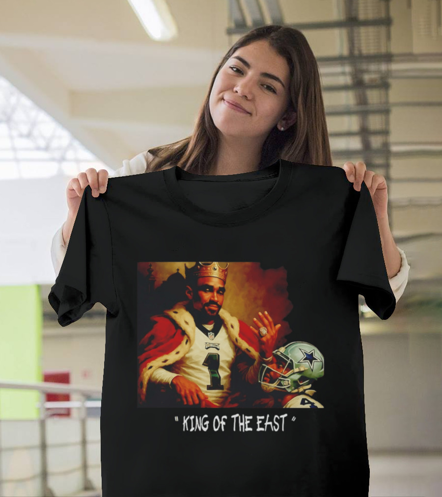 Philadelphia Eagles King Of The East Reigns Over Cowboys T-Shirt