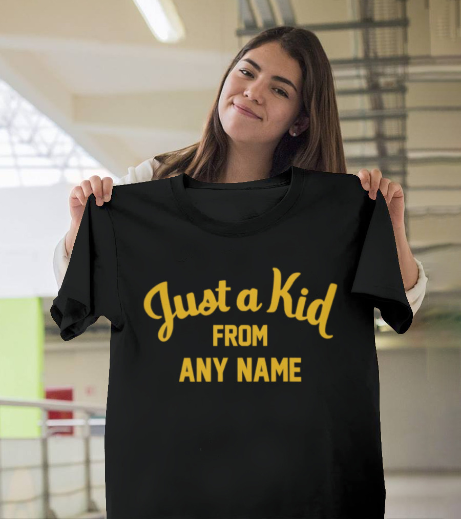 West Virginia Football Just A Kid From Any Name T-Shirt