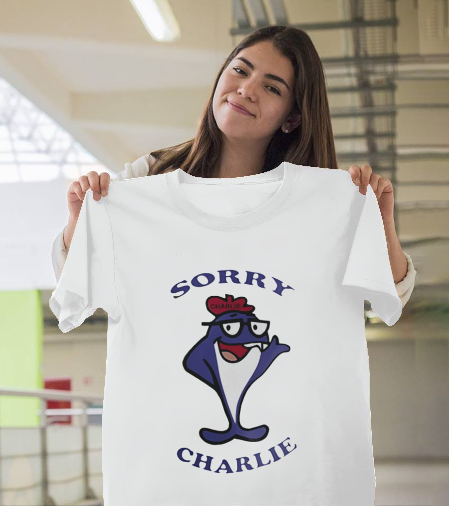 Sorry Charlie Tuna Character With Glasses And Hat T-Shirt