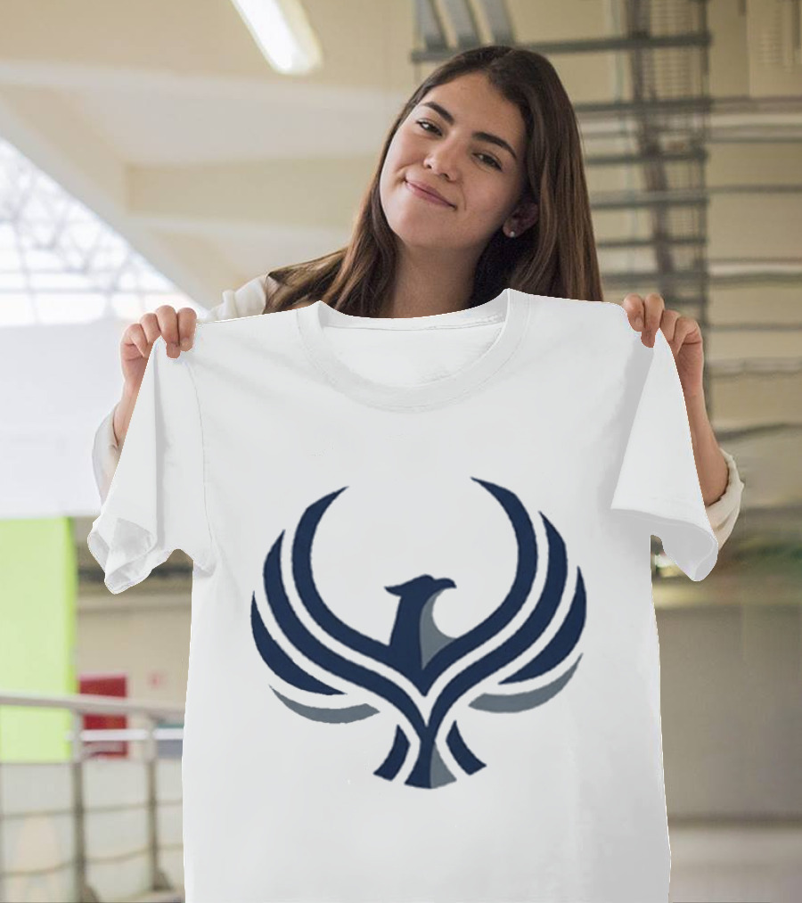 Minnesota Rebel Alliance Resistance Icon With Phoenix Bird T-Shirt